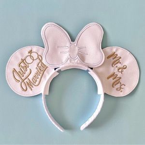 Bride “Just Married” Handmade Disney Ears
